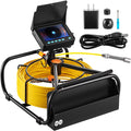 LCD 6PCS 4.3 SKYSHALO 8500MAH Waterproof with Pipe Camera IP68 Camera Camera Inspection Camera 10M Cable Inspection TFT LEDs in. Monitor Lithium Sewer Pipeline DVR Battery, Function 32.8FT Duct Screen