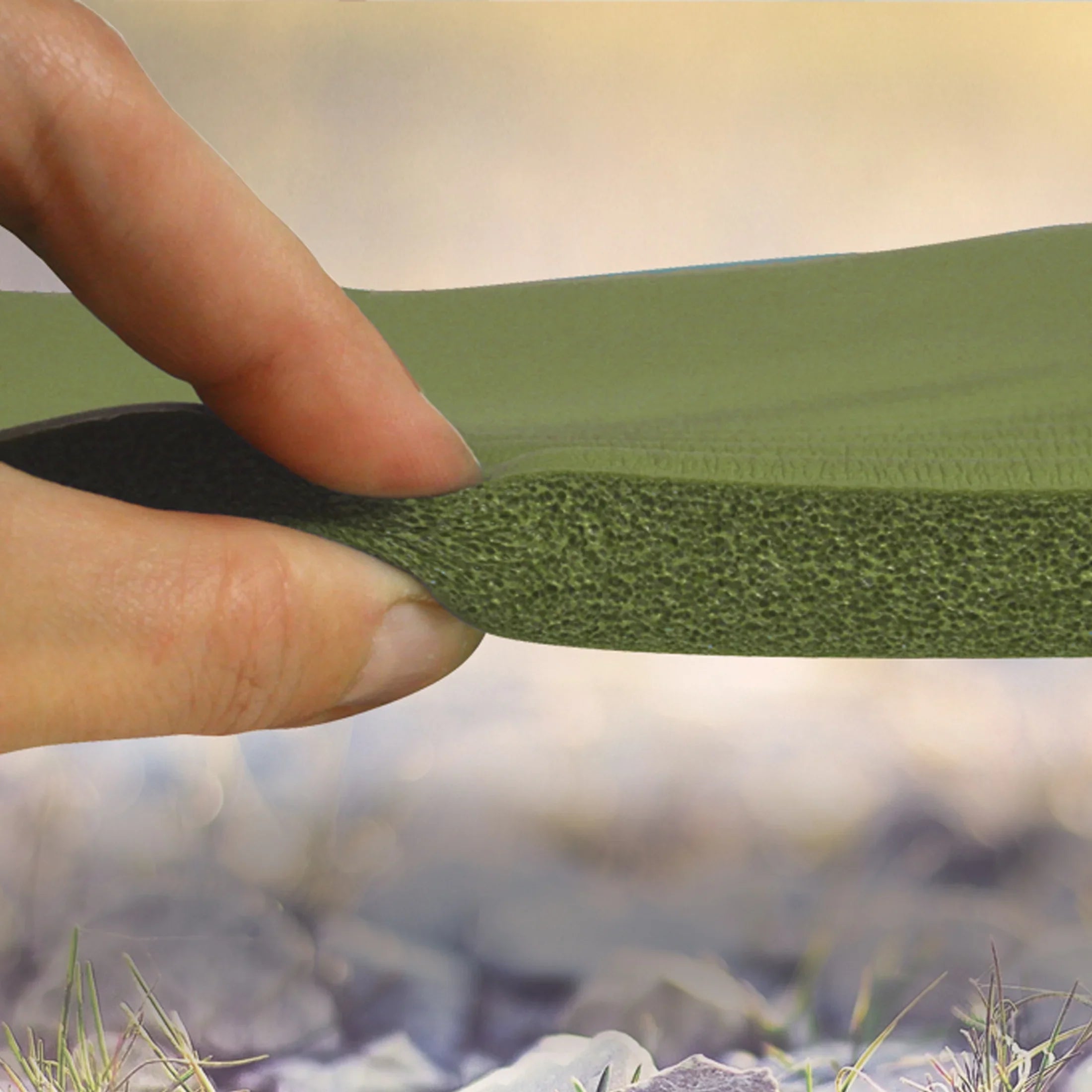 Outdoors Venture Ultra Pad, Foam Green Comfort Thick, Extra Sleeping