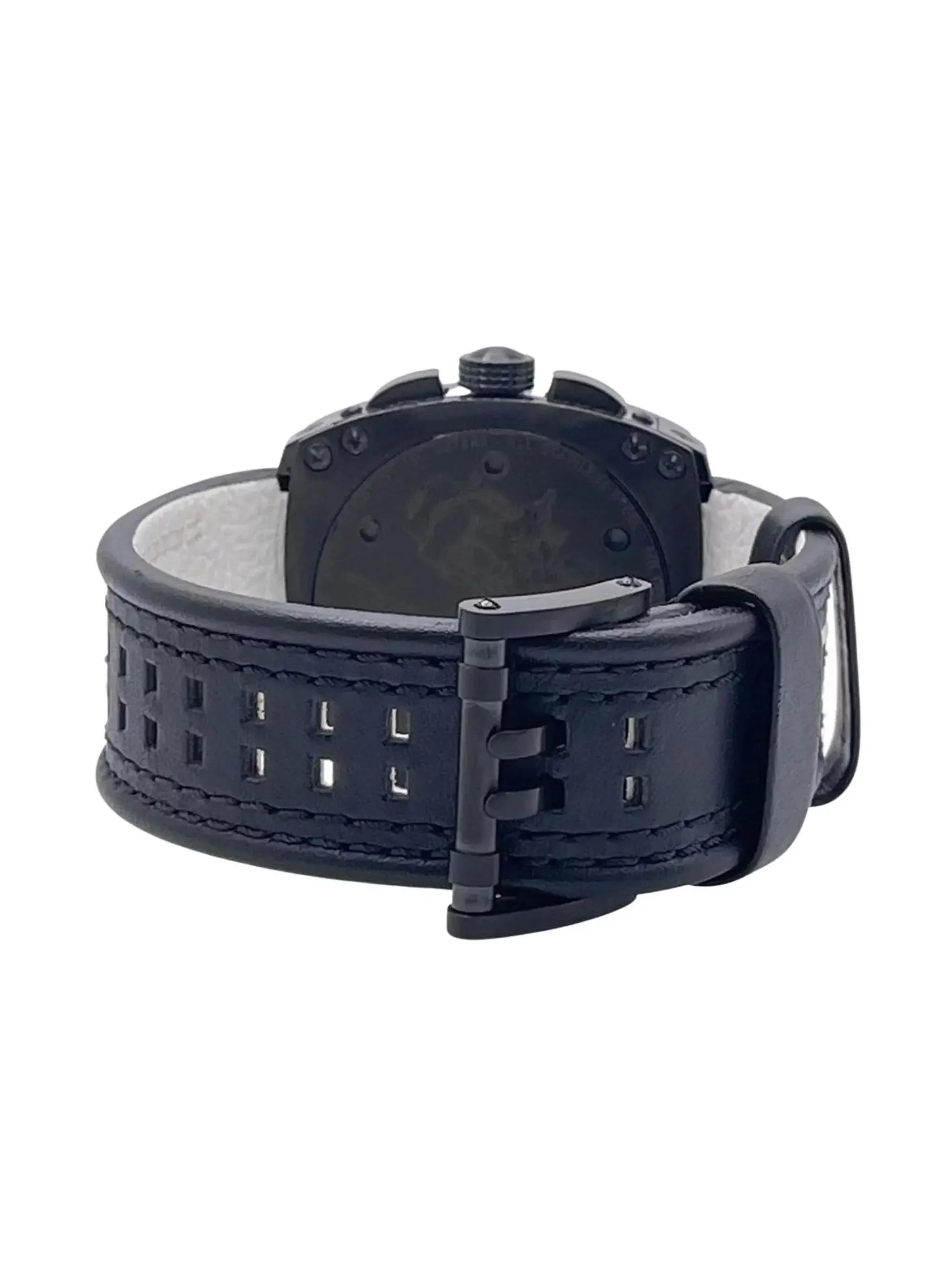 Tony Mens Quartz Watch XL.1142 Steel Black Kanaan Dial Limited Edition