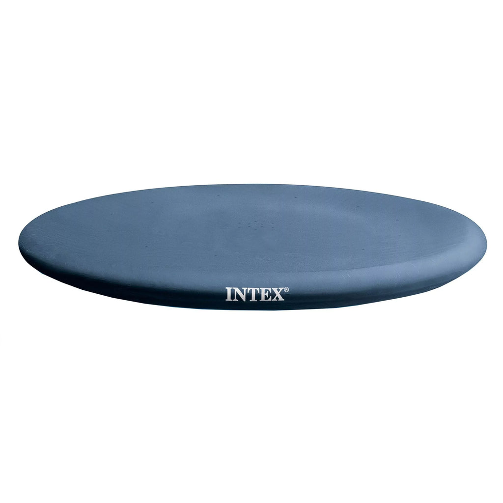 13' & Pool Above Cover Intex Pool Ground 12" Maintenance Swimming x Set Kit Easy