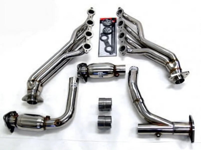 OBX-RS LS3 6.2L 1500 thru Long 2013 Header Compatible 2007 By Catted Tube L92 With Chevy