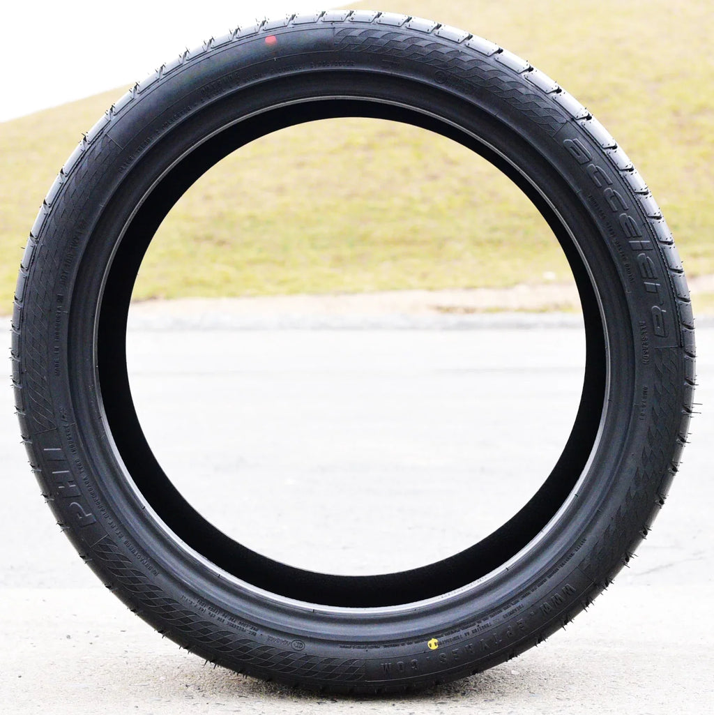 2017-23 Touring (TWO) Pair 95Y 235/40ZR18 Focus Civic XL Tires Fits: Sport Honda Performance 2 Phi Accelera Titanium, 235/40R18 of High 2012-18 A/S