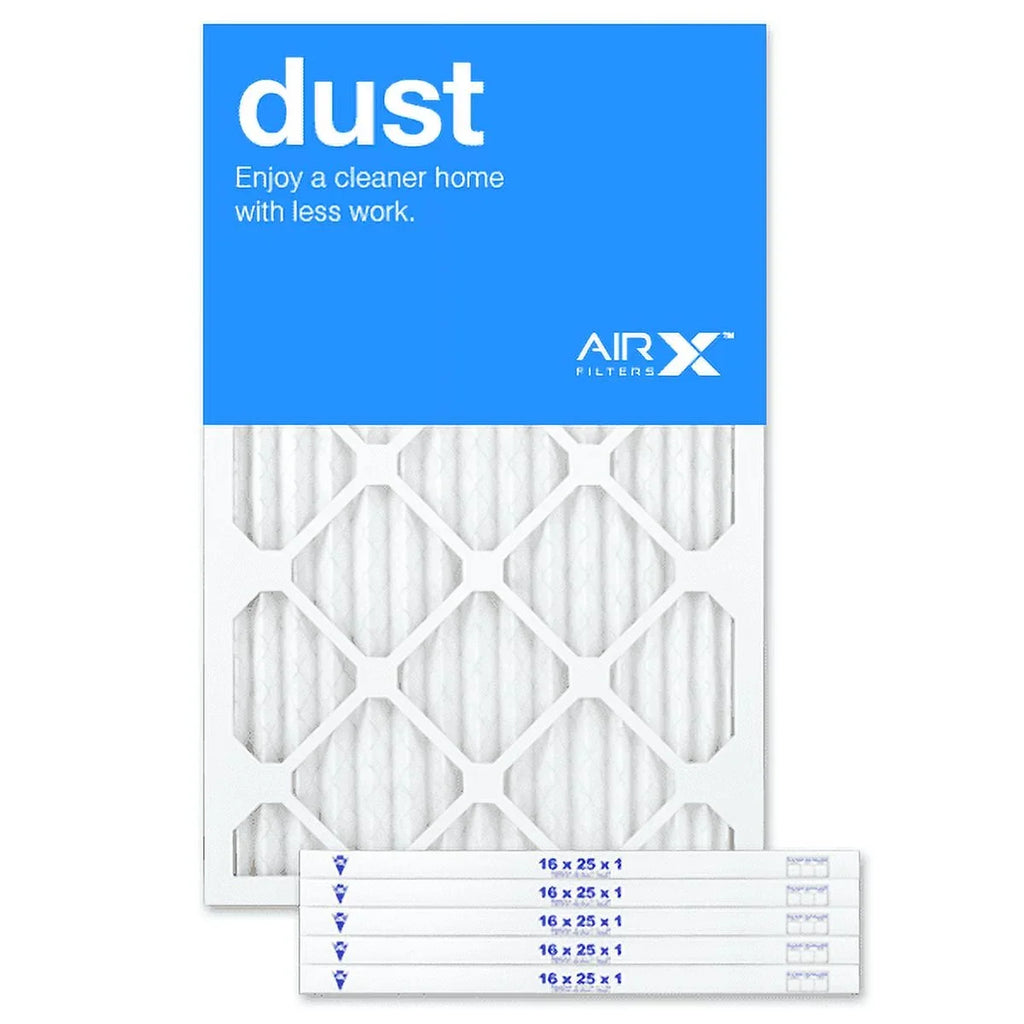 MERV Dust Filter AIRx 16x25x1 8 Pleated