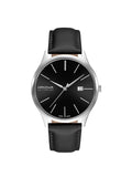 Dial Steel 16-4075.04.007 Watch Mens Hanowa Pure Stainless Quartz Black