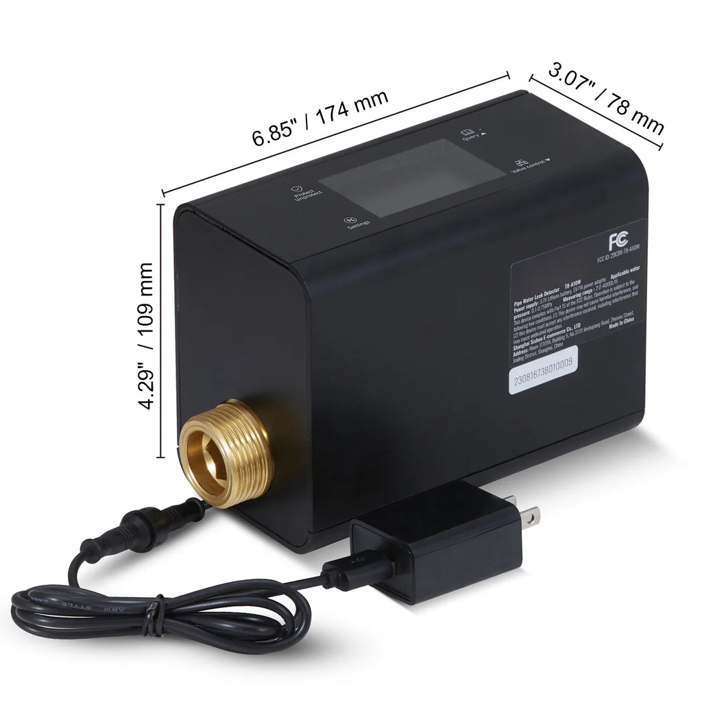 liquid 3/4" or in Monitor Diameter. Smart SKYSHALO Detector pipeline Available Automatic 1" Leak Shutoff