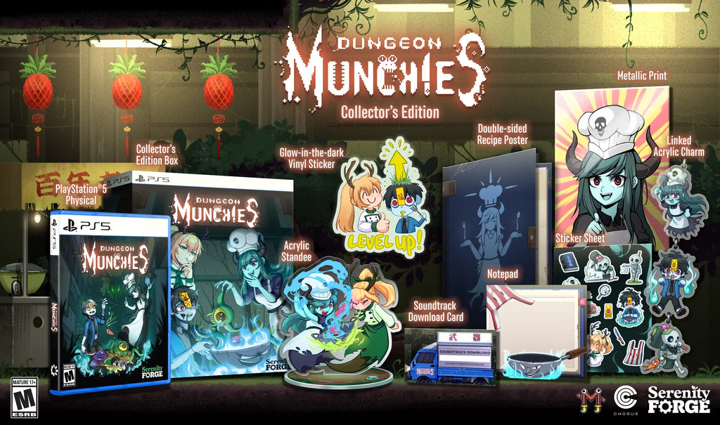 Edition, Serenity PlayStation 00810109940165 5, Collector's Forge, Dungeon Munchies