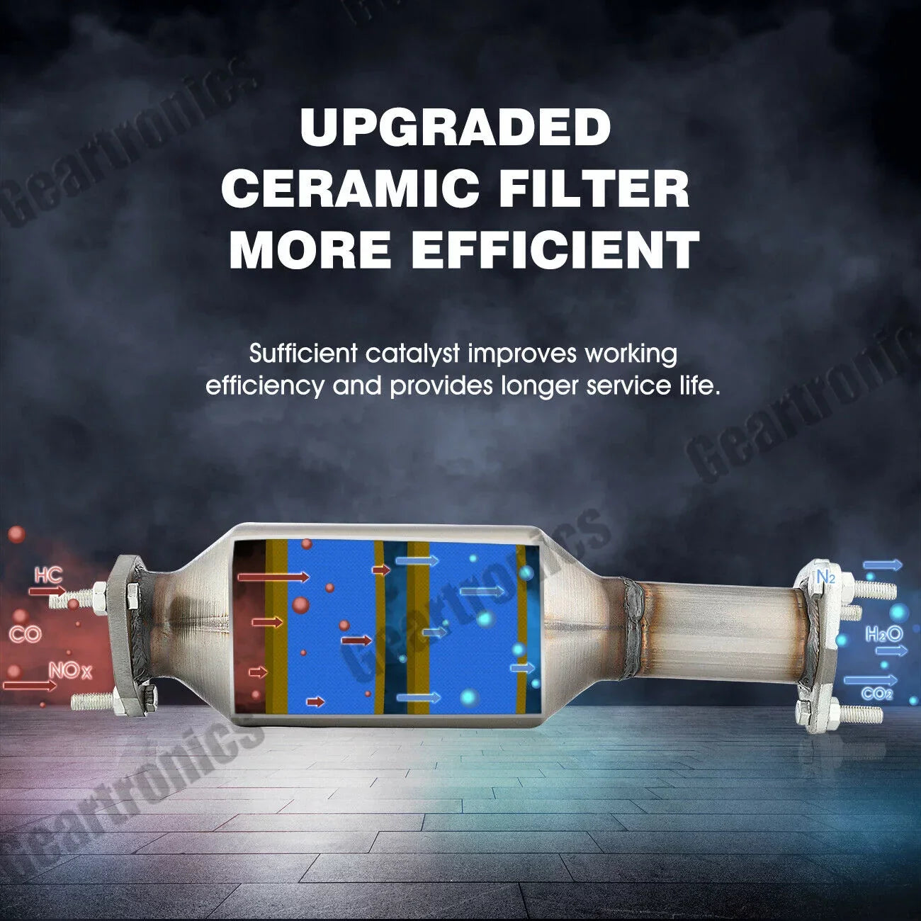 for SE 2000 Converter Accord 1999 Catalytic 2001 Honda 4cyl 2.3L 1998 Value 2002