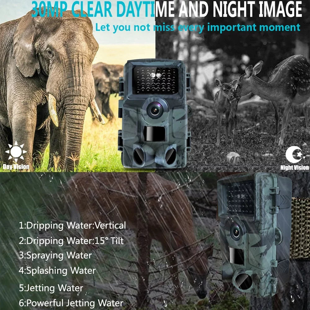 Angle Camera, Wildlife Motion 4K - with Camera Trail Perfect and Waterproof Wide Nebublu Activation IP66 for