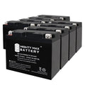Battery with UT12B-4 8 10Ah 12V Replacement Power YT12B-4 Pack compatible - Adventure