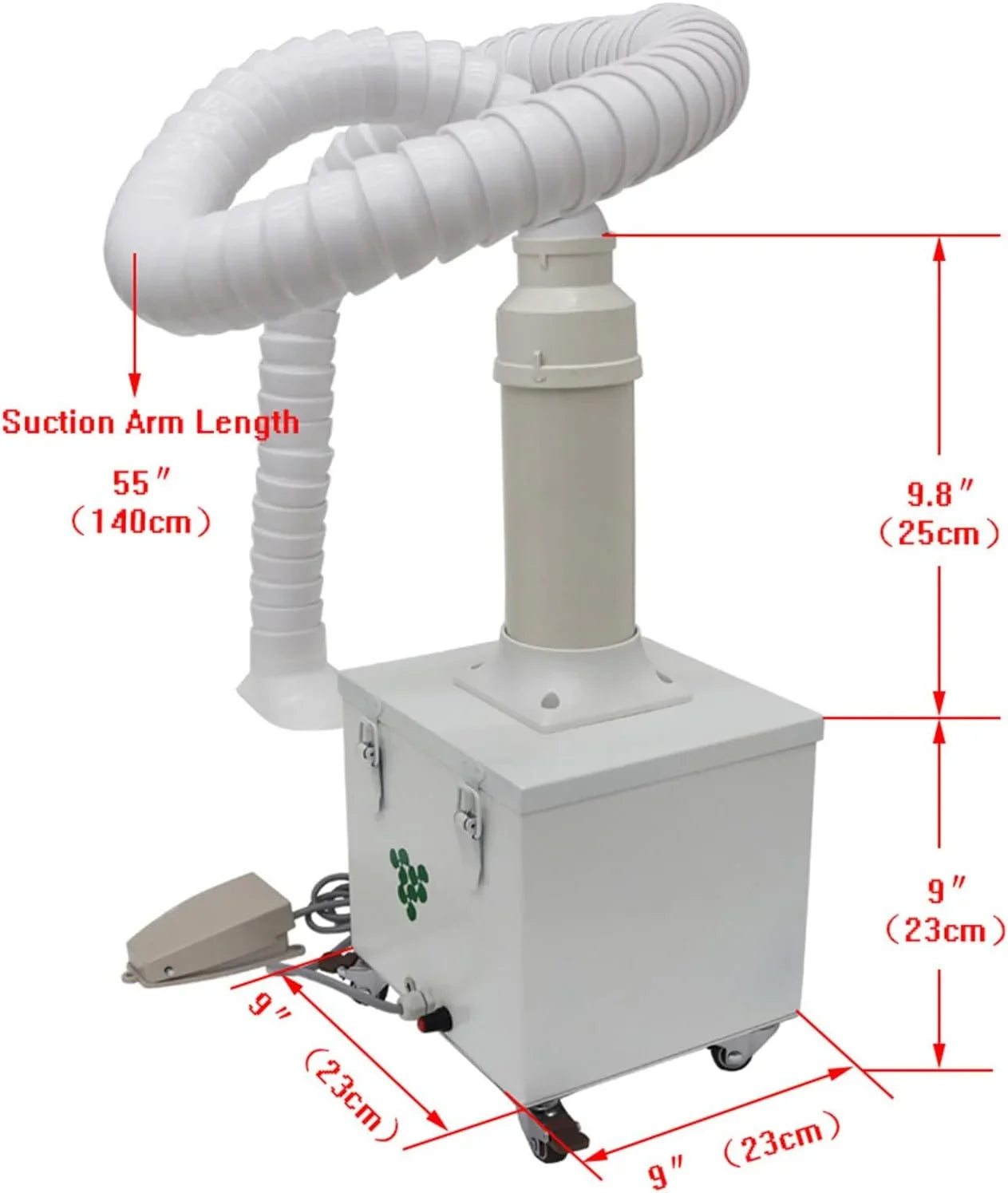 Purifier Welding Smoke Switch Smoke Welding Purifier 12V Dry Portable Fume Foot with Extractor