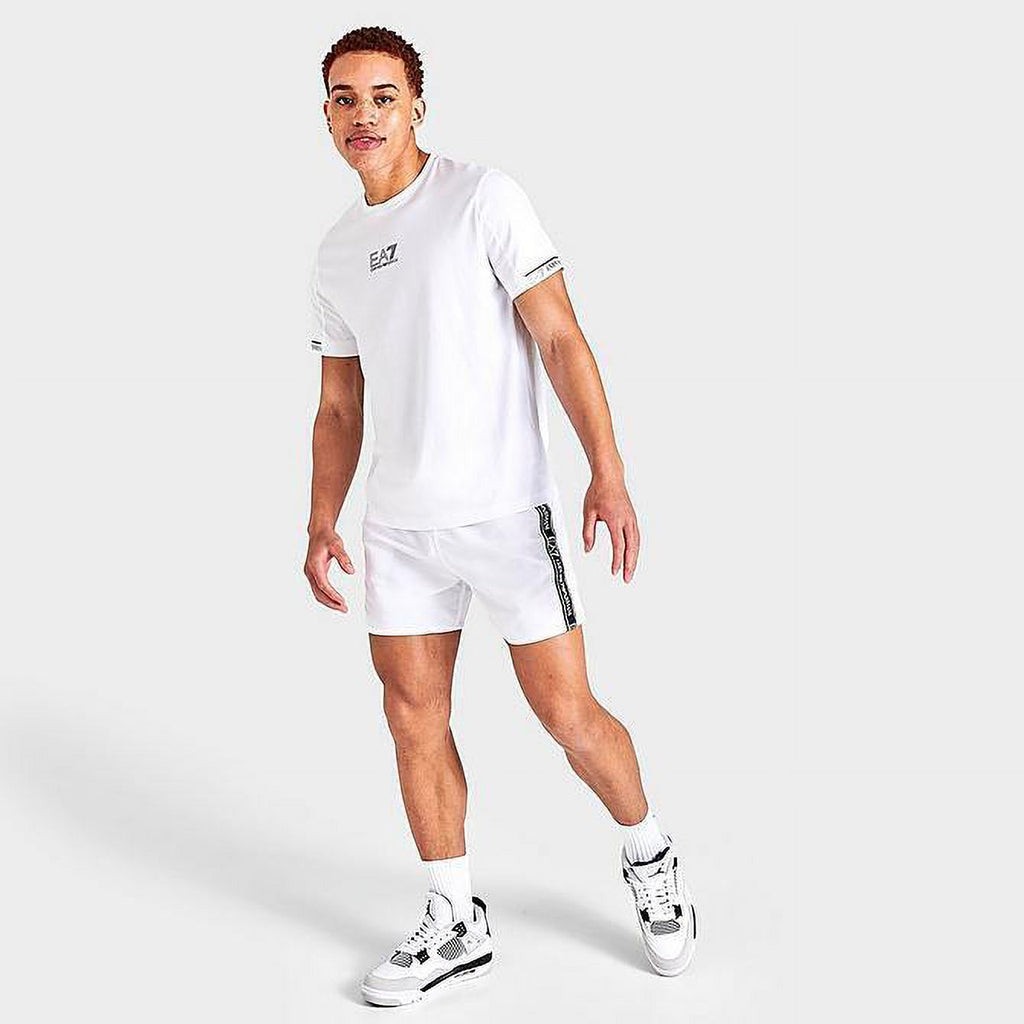 MEN'S ARMANI dimension EMPORIO EA7 TAPED SWIM SHORTS XXLarge