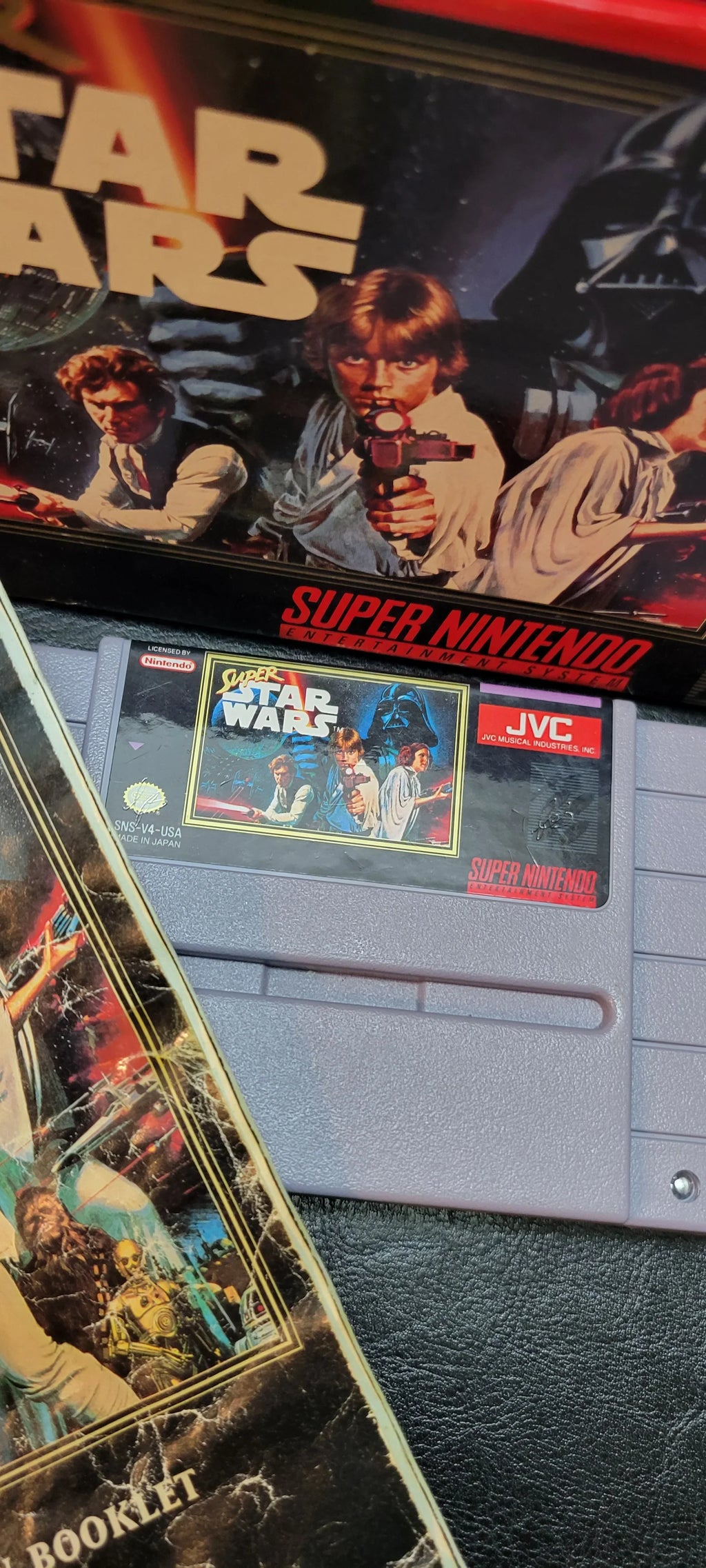 '+ SNES Cartridge Owner CIB Immaculate Condition System) (Super In 1992 Box Ent. Authentic Nintendo Complete STARWARS Original Instructions