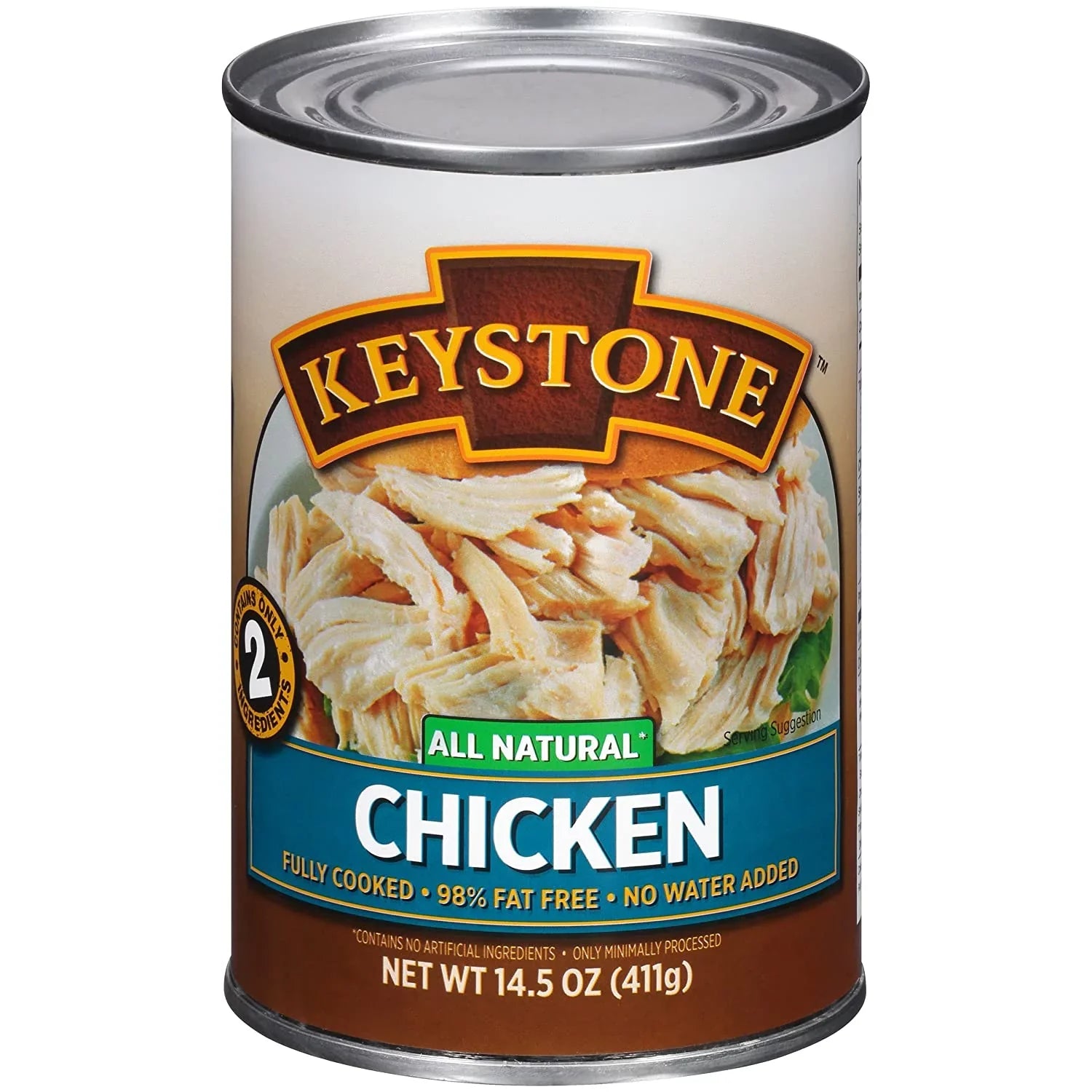 Eat ✅ ✅ Chicken For Cans (6 oz Survival All and to Food Keystone Camping Natural Can Hiking Ready Emergency Backpacking Pack) 14.5
