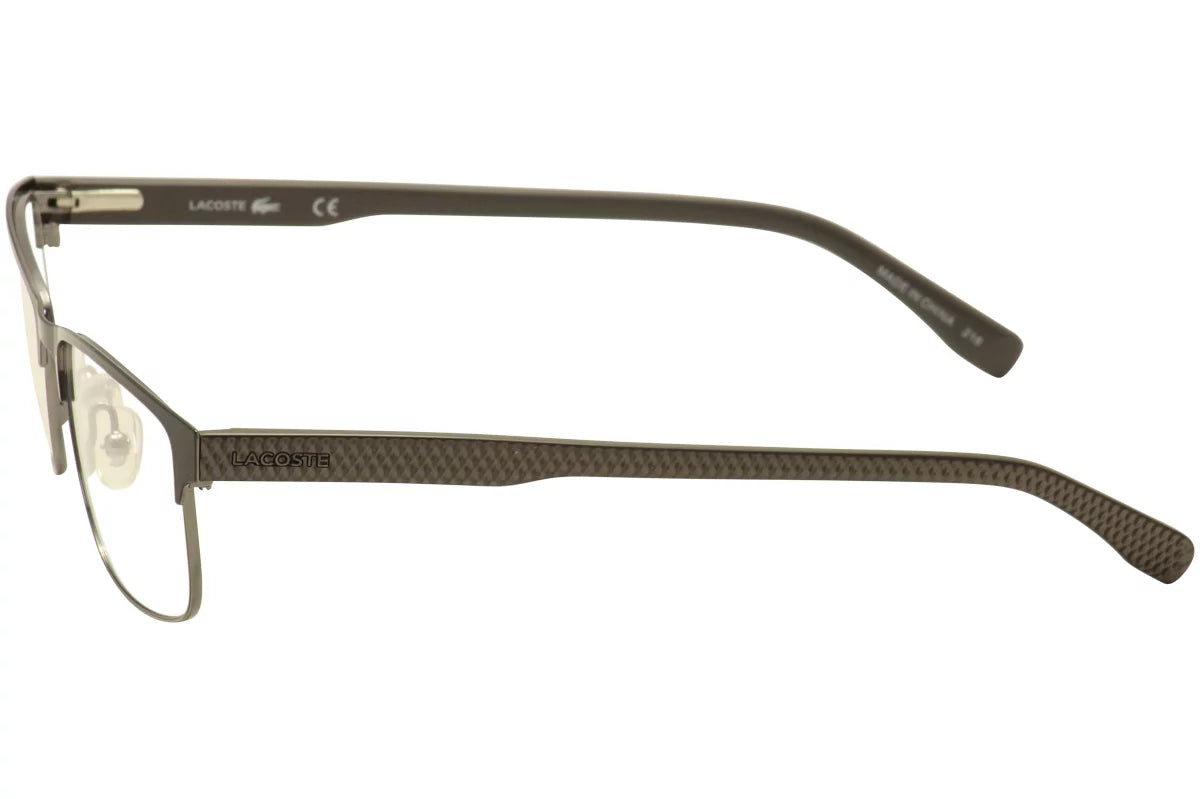 Rim Eyeglasses 033 Lacoste Men's Frame L/2217 L2217 Optical Gunmetal 54mm Full