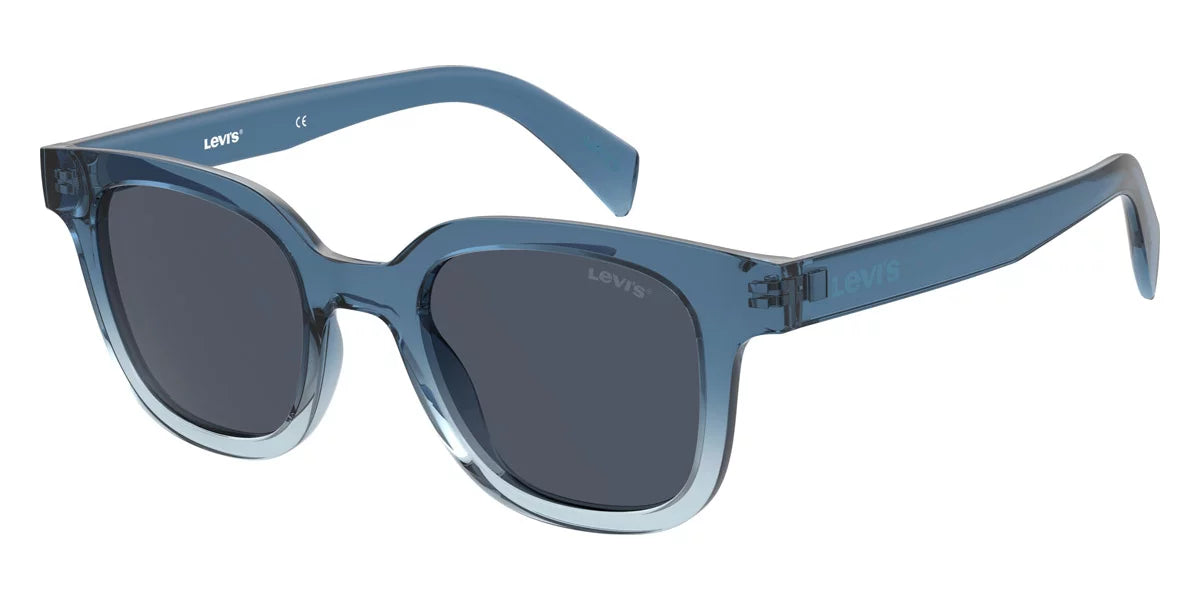 Lv Rim Sunglasses Rectangular Levis 1010/S Blue Full
