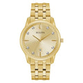 Date Indicator Watch Sutton Quartz Gold-Tone Men's 40mm Bulova 97D123