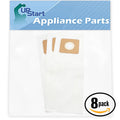 Bags 3 Vacuum Per Bags Replacement Type U, Riccar - U-3, U-6 Bags 24 Pack) Riccar R800 Vacuum (8-Pack, Compatible
