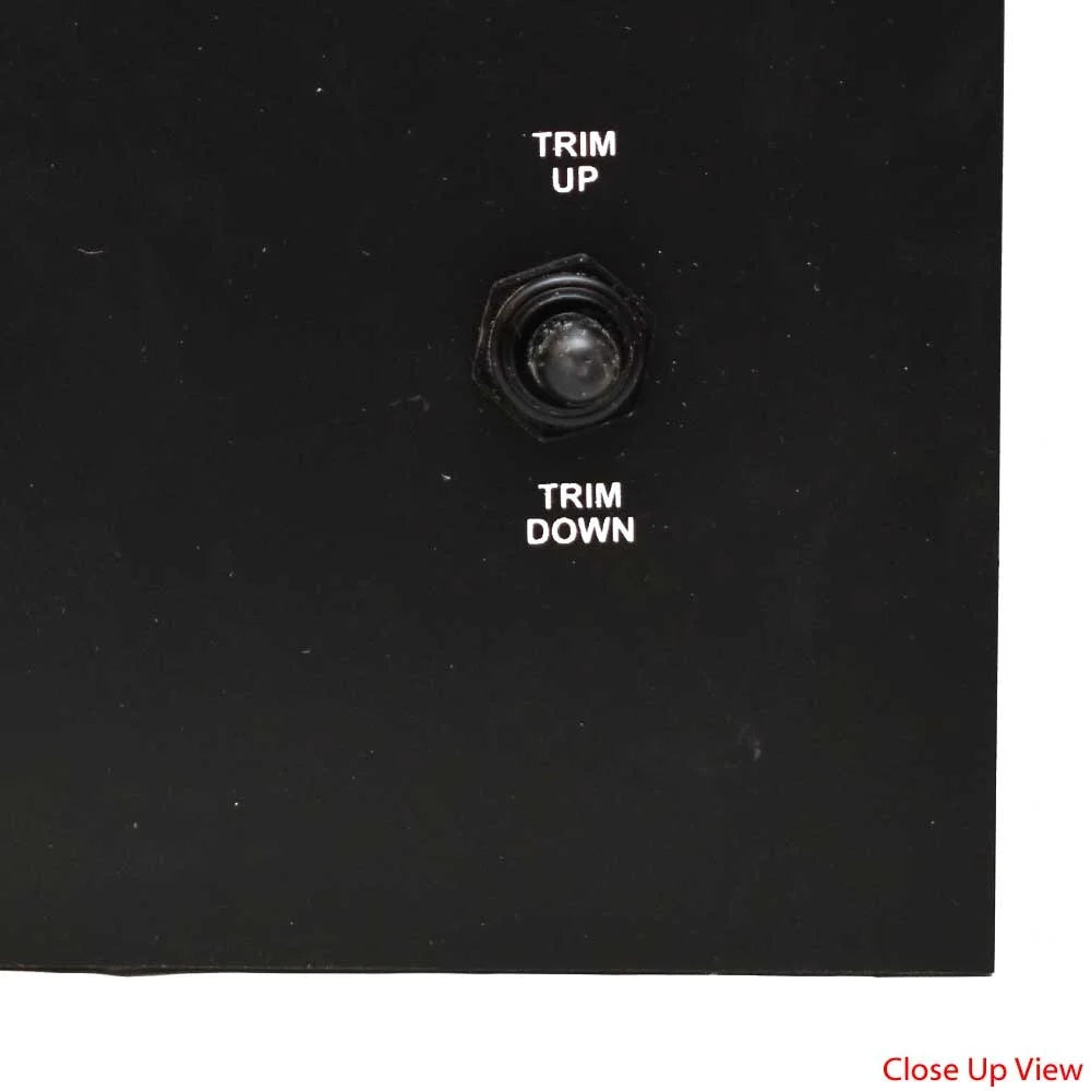 Lowe Switch 2125510 Trim Plastic 5 Inch x | Boat Panel Black 7