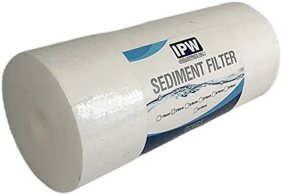 Systems Other And - Sediment Whole liquid Pack - Of Micron X Compatible 45" Filters) Flow With Sediment Filter 20 (6 Filter House Filter Filtration Full Pelican 10"