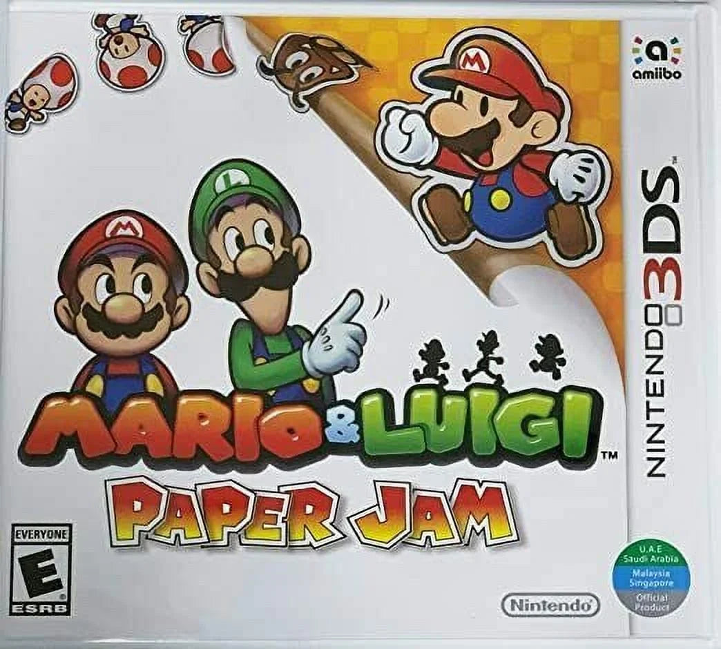 2015) 3DS Special (Action Game Luigi: Jam Mario Brand New RPG Paper &