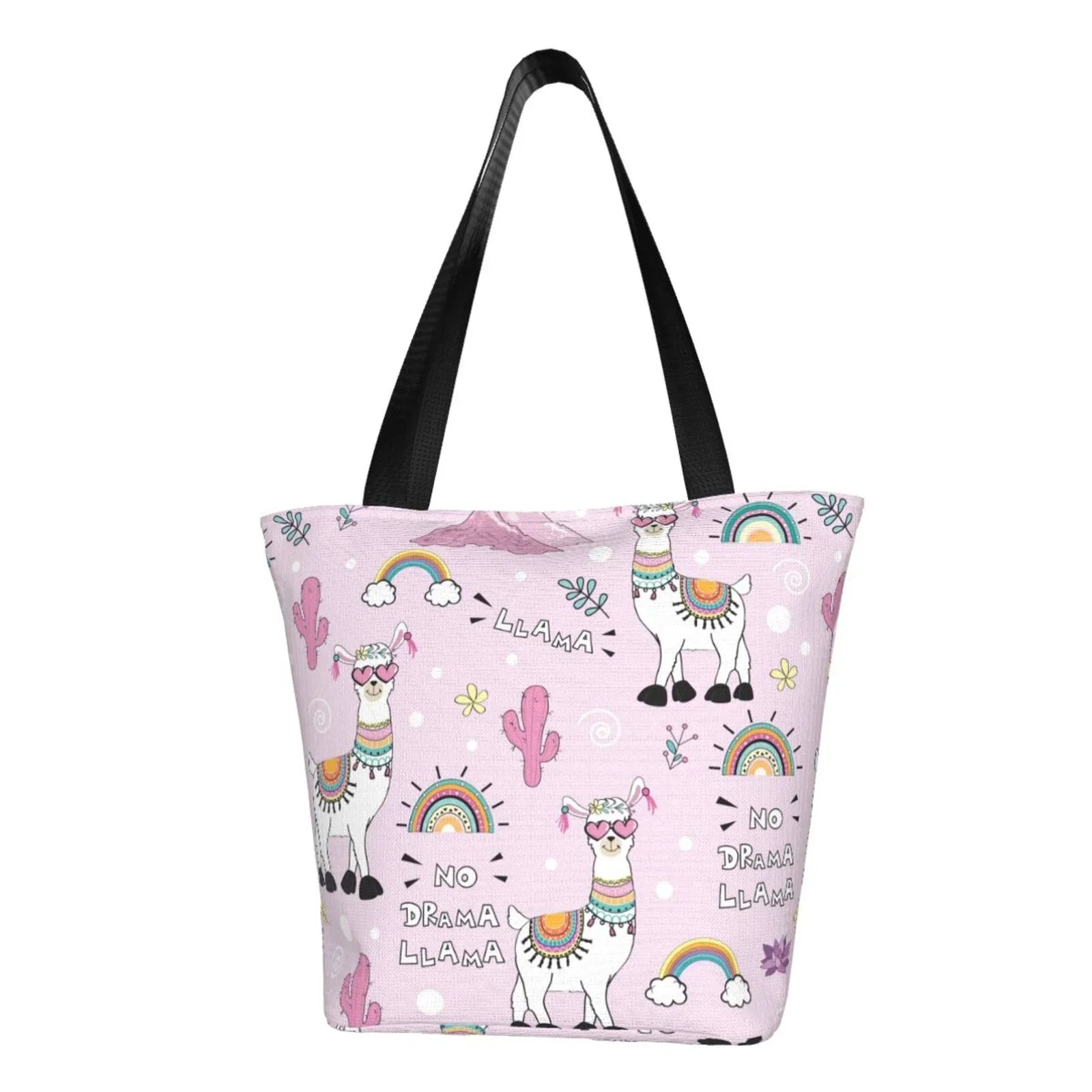 No Bag Llama Drama Handbags Tote Hobos Women'S Shopping Large Bag Capacity Lukts Bag,Shoulder