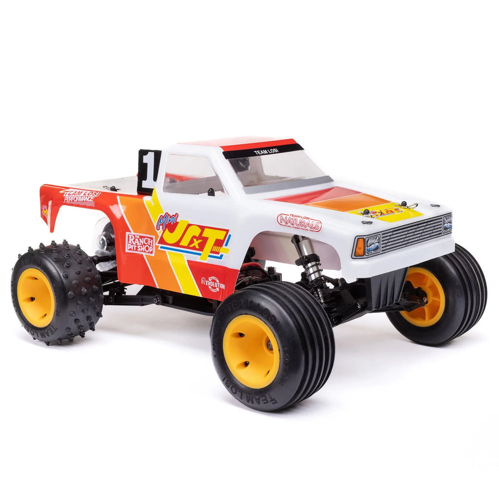 Mini RTR Trucks Drive Other Truck 2 JRXT Brushed Wheel 1/16 Losi Charger and Battery LOS01021 Electric Ready-To-Run Monster Included Electric Edition RTR Racing Truck RC Trucks Other Limited