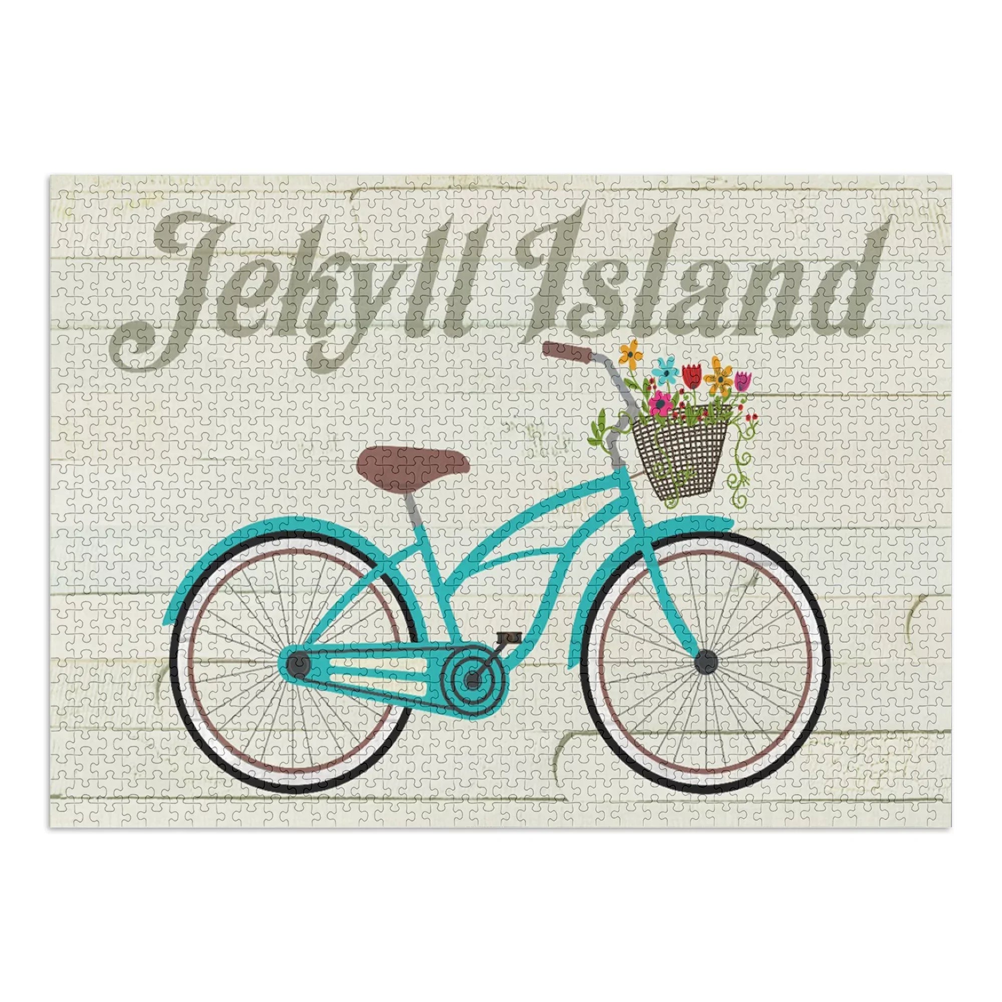 Georgia, Cruiser Made Puzzle, 19x27, and dimension and Adults Basket Beach for Island, Jekyll USA) Family, in Piece Puzzle Jigsaw (1000 Challenging