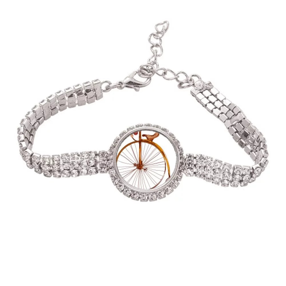 Jewelry Chain Anklet fashid britain Diamond Bracelet bicycle wheeler old Tennis high