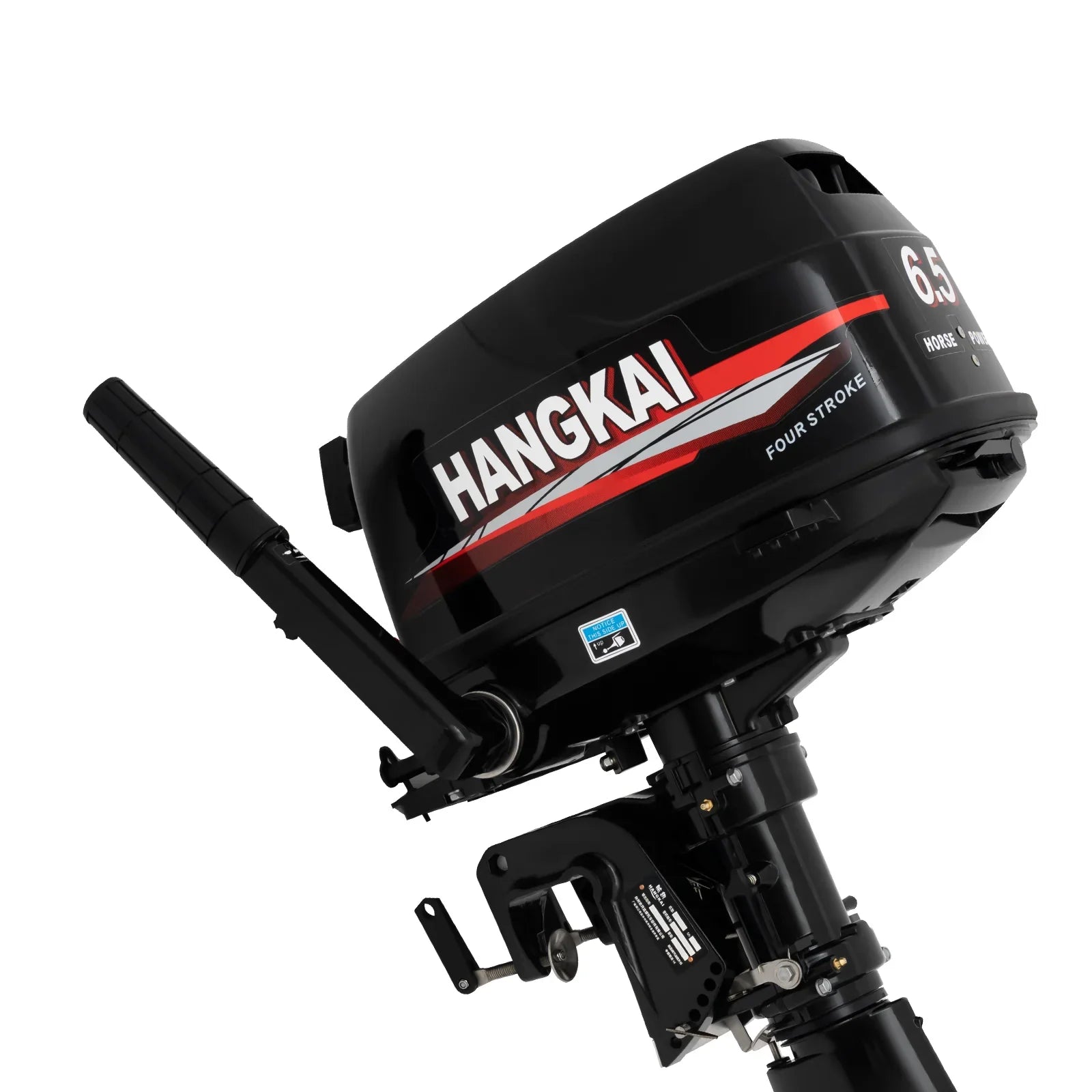 System Duty 6000r/min 123CC Engine Motor Boat & Single Cylinder Anqidi Cooling Max CDI liquid Tiller 4 6.5HP Outboard Stroke Ignition Control with Heavy