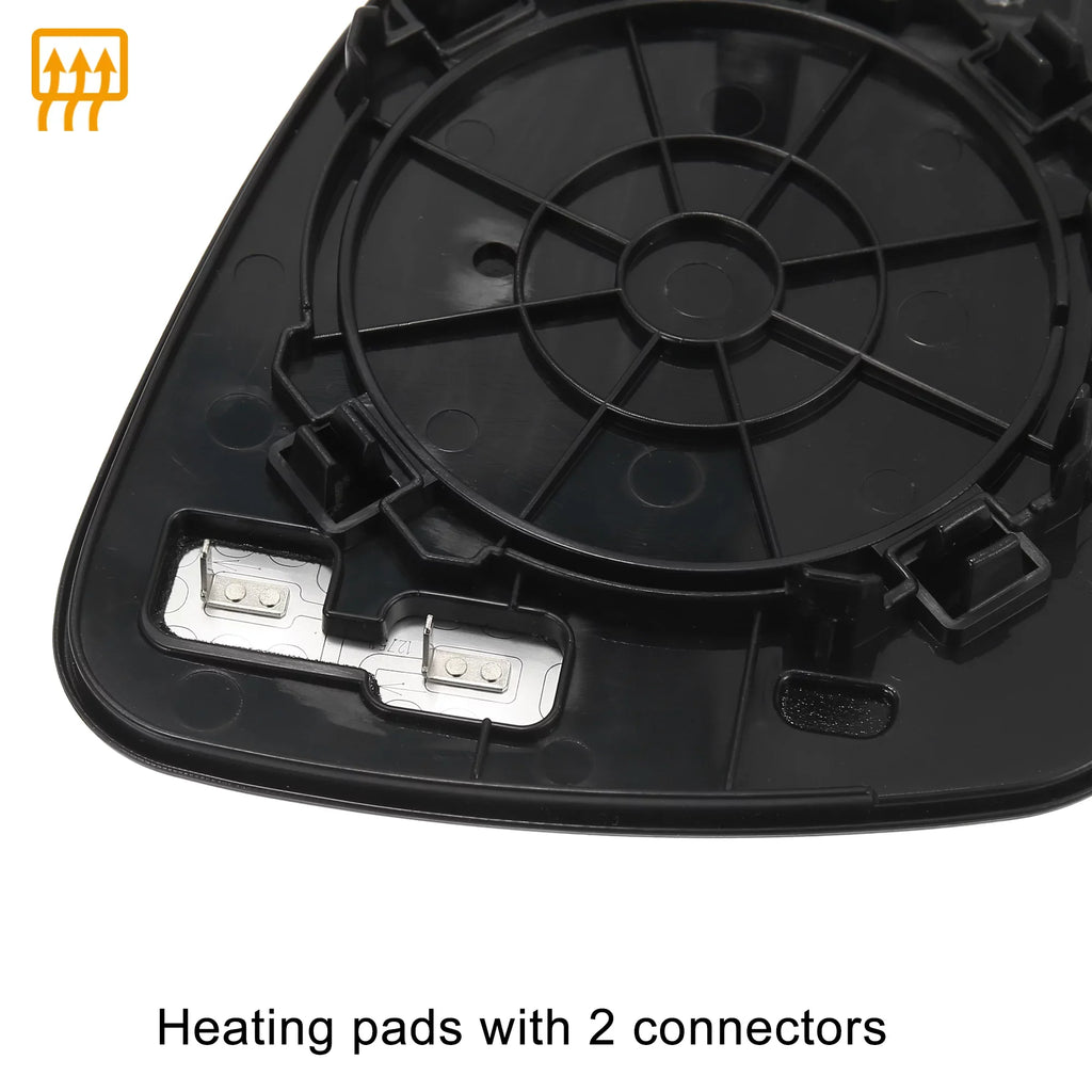 for Driver Mirror Backing 2021 Nissan Glass Sentra 2020 Side with Vehicle Plate Car Rearview Heated Left Replacement
