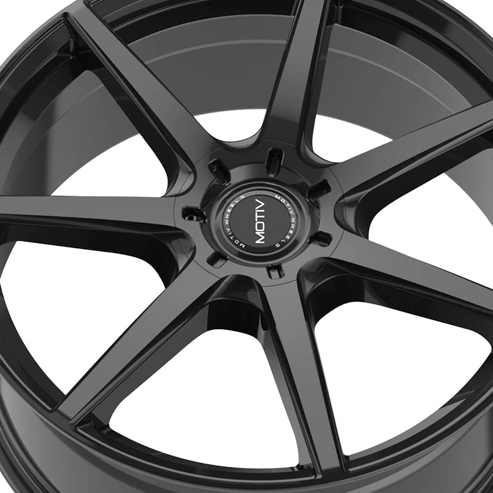 Wheel Black Rigor Motiv 432B 5X108 17x7.5 Rim