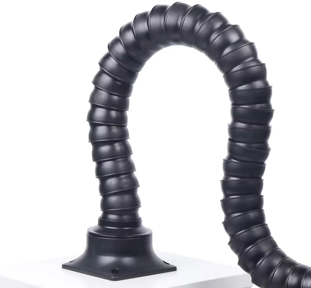 Air Filter Singel-Head Fetcoi Extractor Purifier Fume & Hose, 3-Layer 360° Smoke Rotatable With