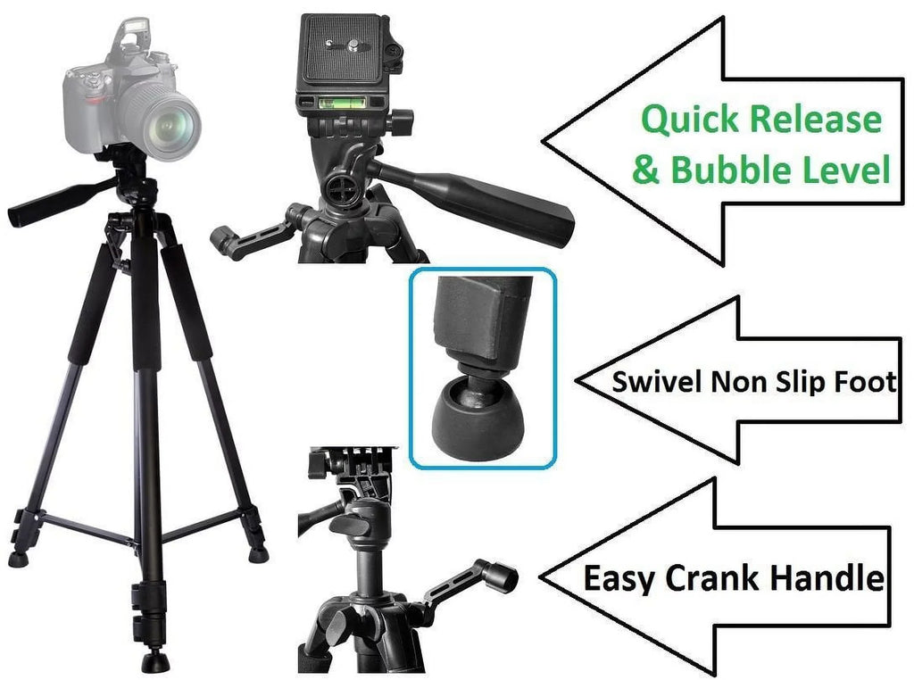 CASE E-PL9 Olympus PRO E-M10 TRIPOD WITH NEW DUTY For E-PL8 60" lll TG-5