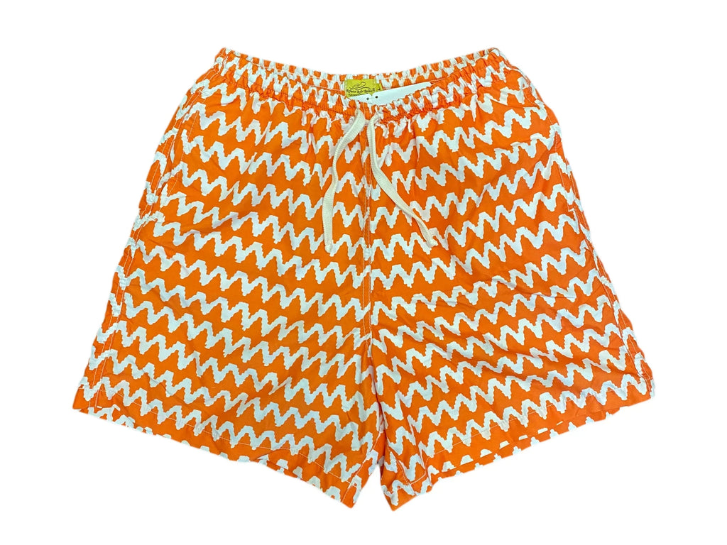 Arlo Orange Rabbit Large Roberta Tulum Roller Men's Swim Short