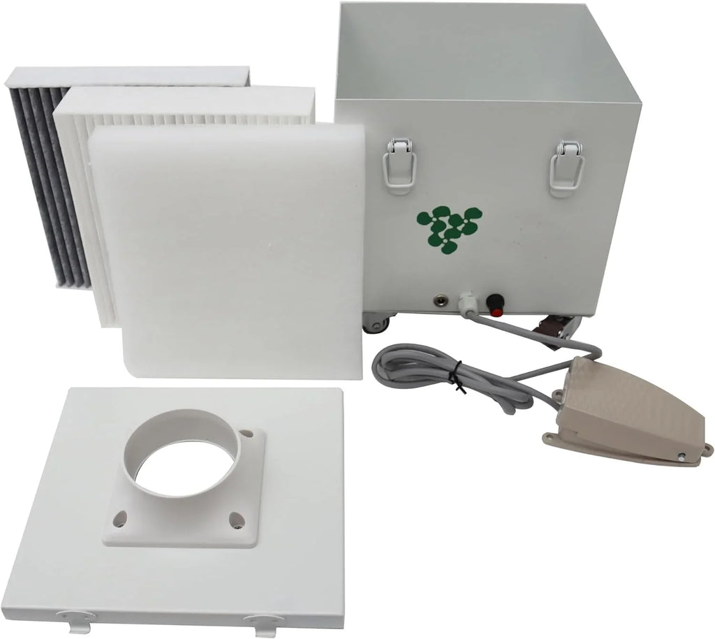 Purifier Welding Smoke Switch Smoke Welding Purifier 12V Dry Portable Fume Foot with Extractor
