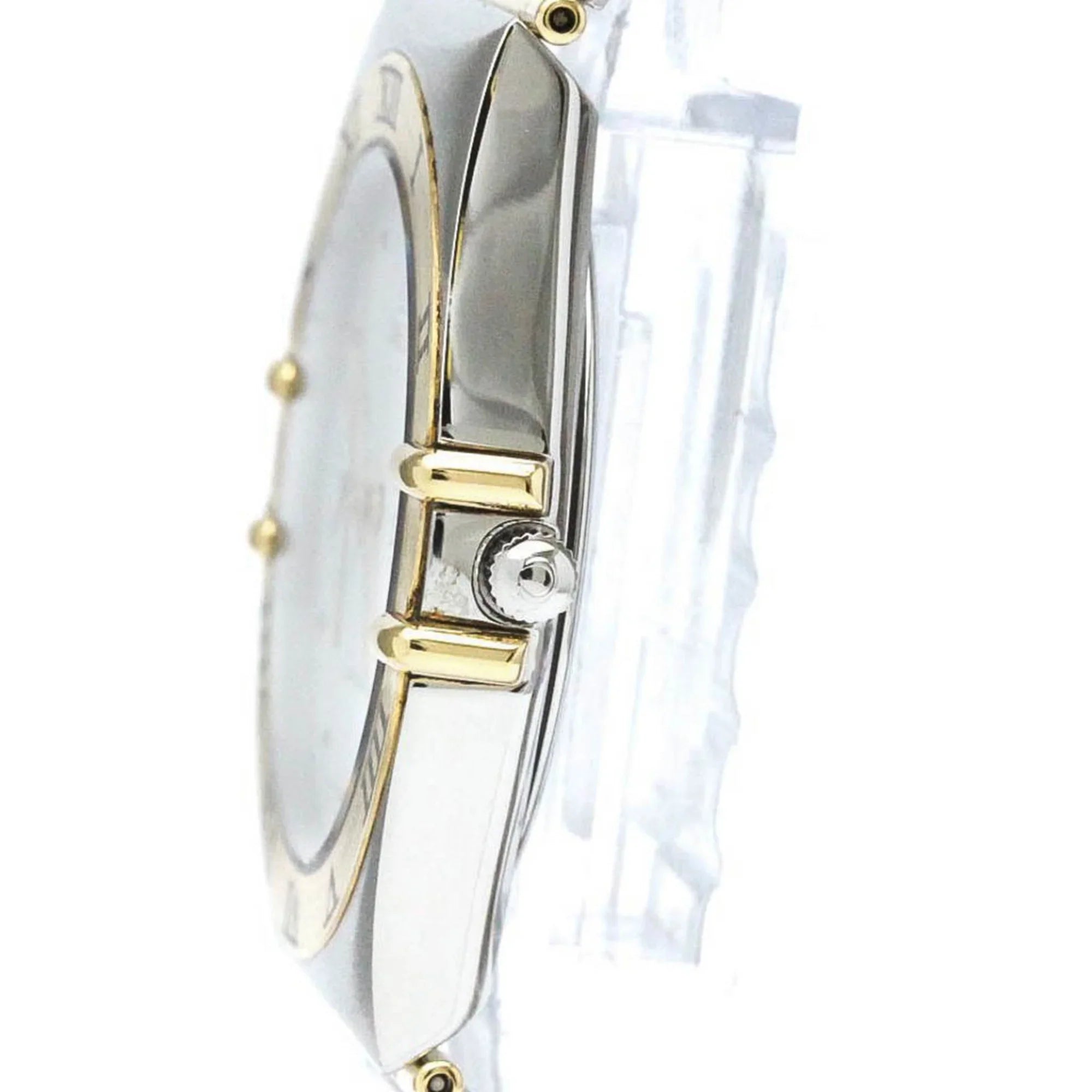 Polished Pre-Owned 18K BF566004 Watch Constellation Gold OMEGA Day Date 396.1070 Steel (Good)