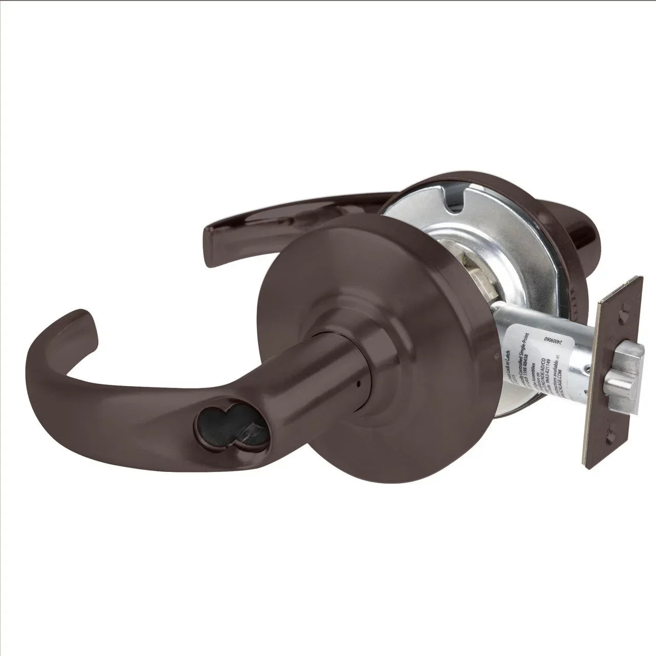 SPA 613 Finish Lever Oil Non-Handed Sparta Bronze Entrance/Office ND91BD Lock Less 1 Core Schlage SFIC Rubbed Prep Grade