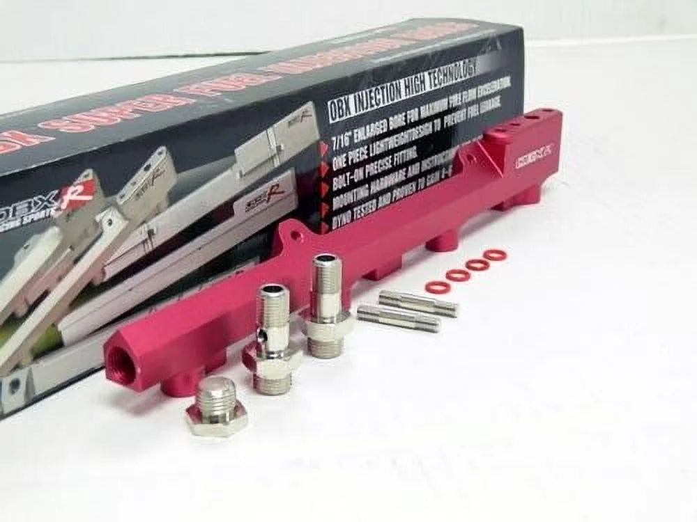 OBX B18A/B/C Stainless Rail By Red Engines (All) to 1994 Fits Integra 2001 Fuel