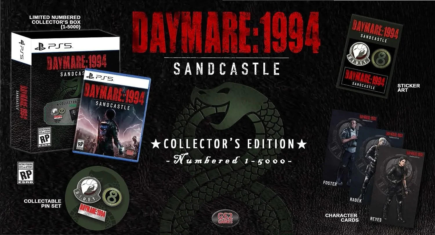 Playstation Sandcastle 5 1994 Daymare: - Collector's Edition