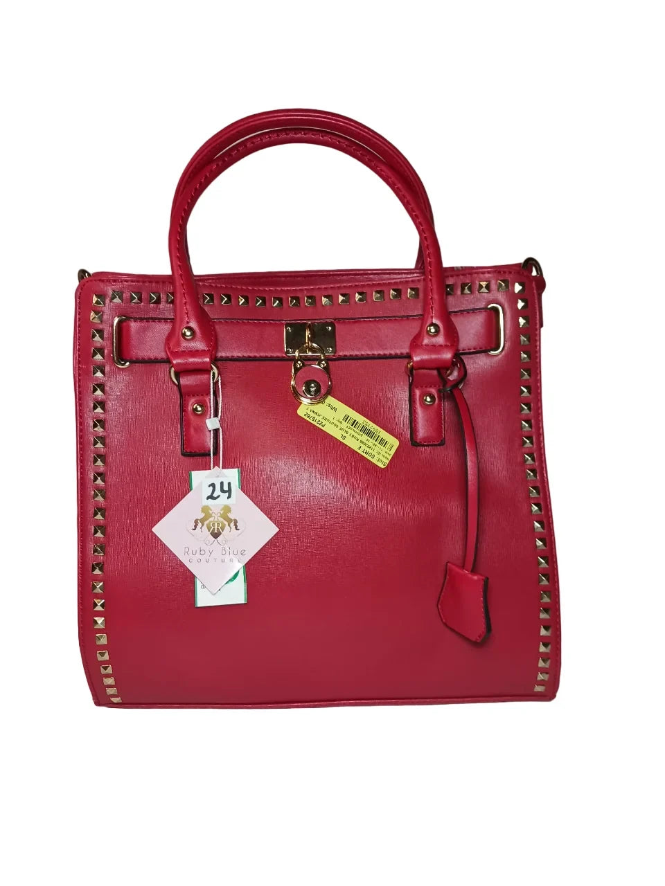 Women's Red Jenna Blue Tote Ruby Couture Bag