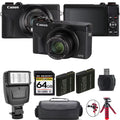 Kit 64GB PowerShot III - + (Black) Mark Extra + X G7 Battery Canon Camera Flash Digital