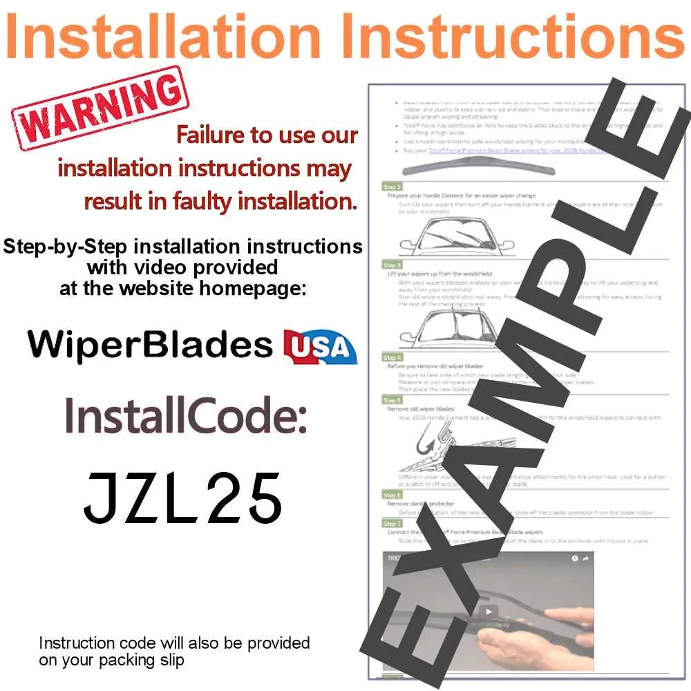 Beam 2019 of Performance Wipers (Set Cadillac XT4 2)