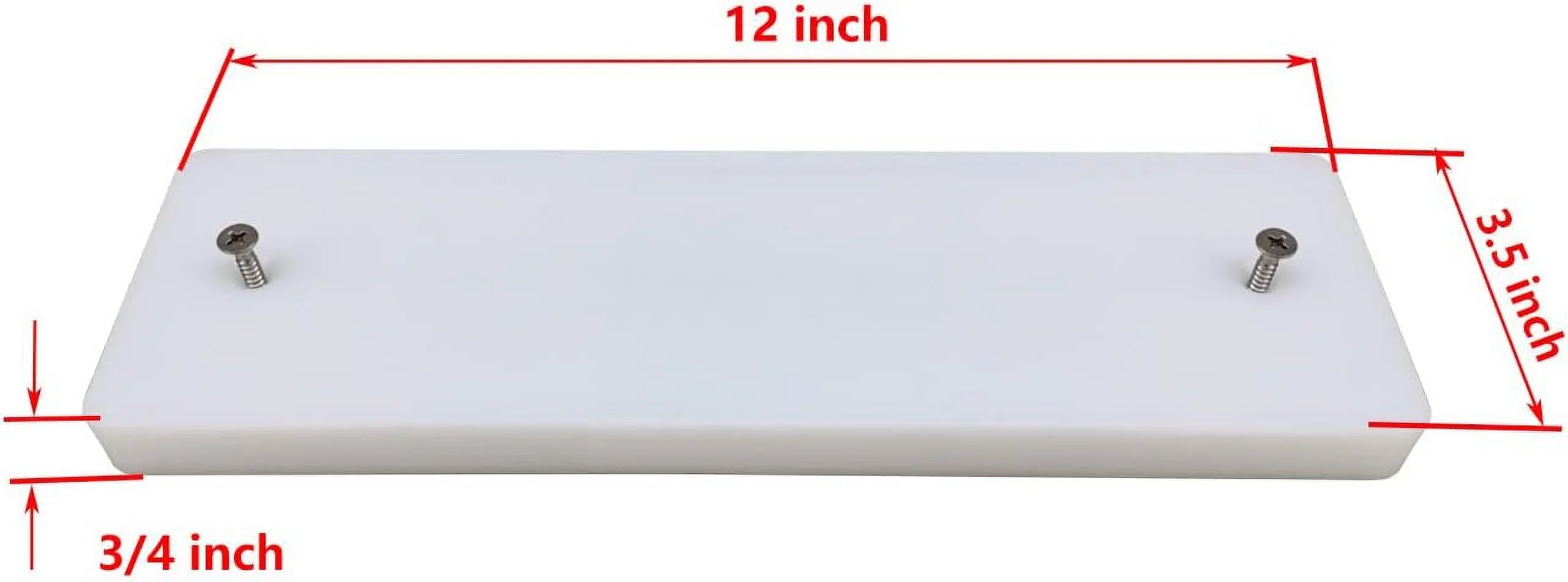 Hardware Mounting Board Kit/Transducer Marine-Grade Transducer Resistant Plate Boat Mounting