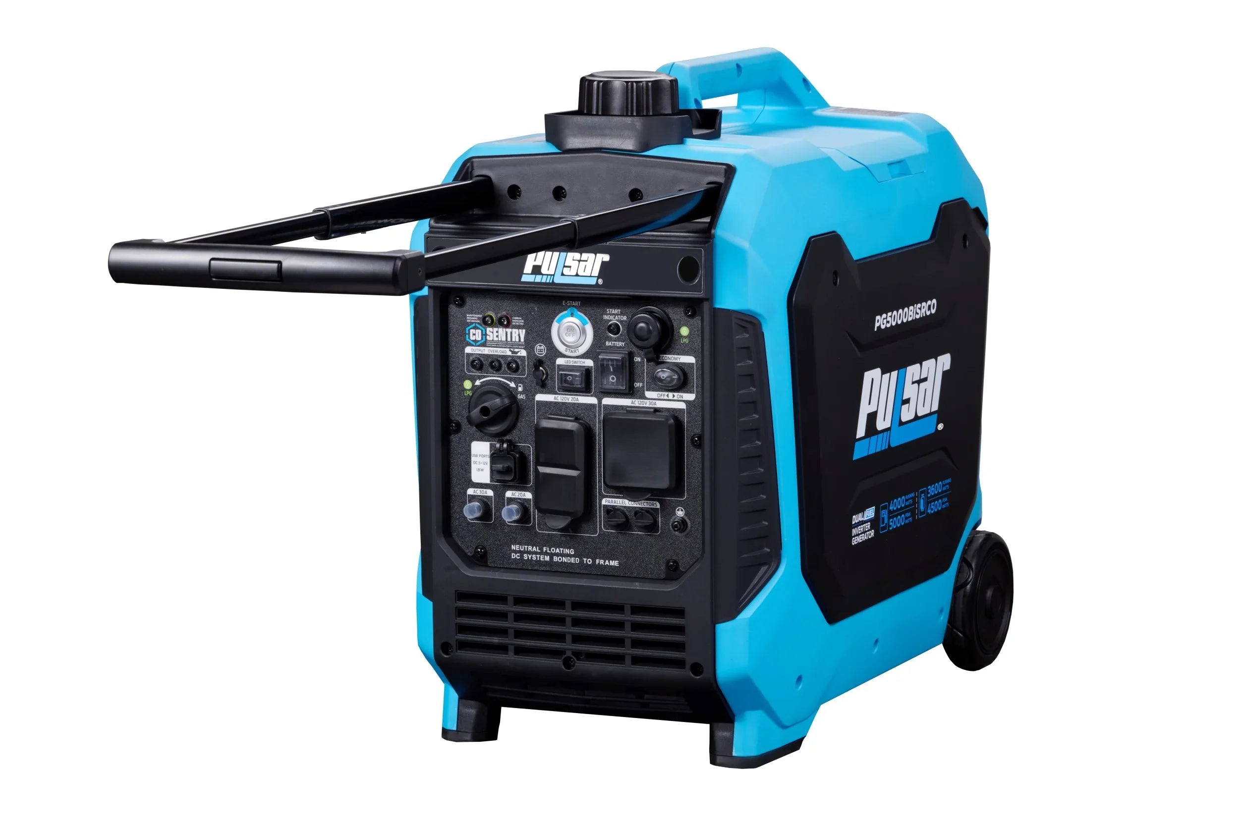 Fuel Ready and Sentry Dual RV CO Generator Start 5000-Watt with Pulsar Inverter Remote