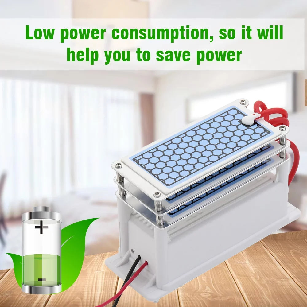 Tablets Three Generator Purifier Plate Long Ceramic 15g/h Life liquid Portable Air CACAGOO Integrated