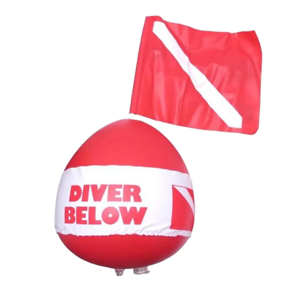 yotijar with for Flag Diving Beach Float Surface Dive Buoy Signaling Ball Snorkeling