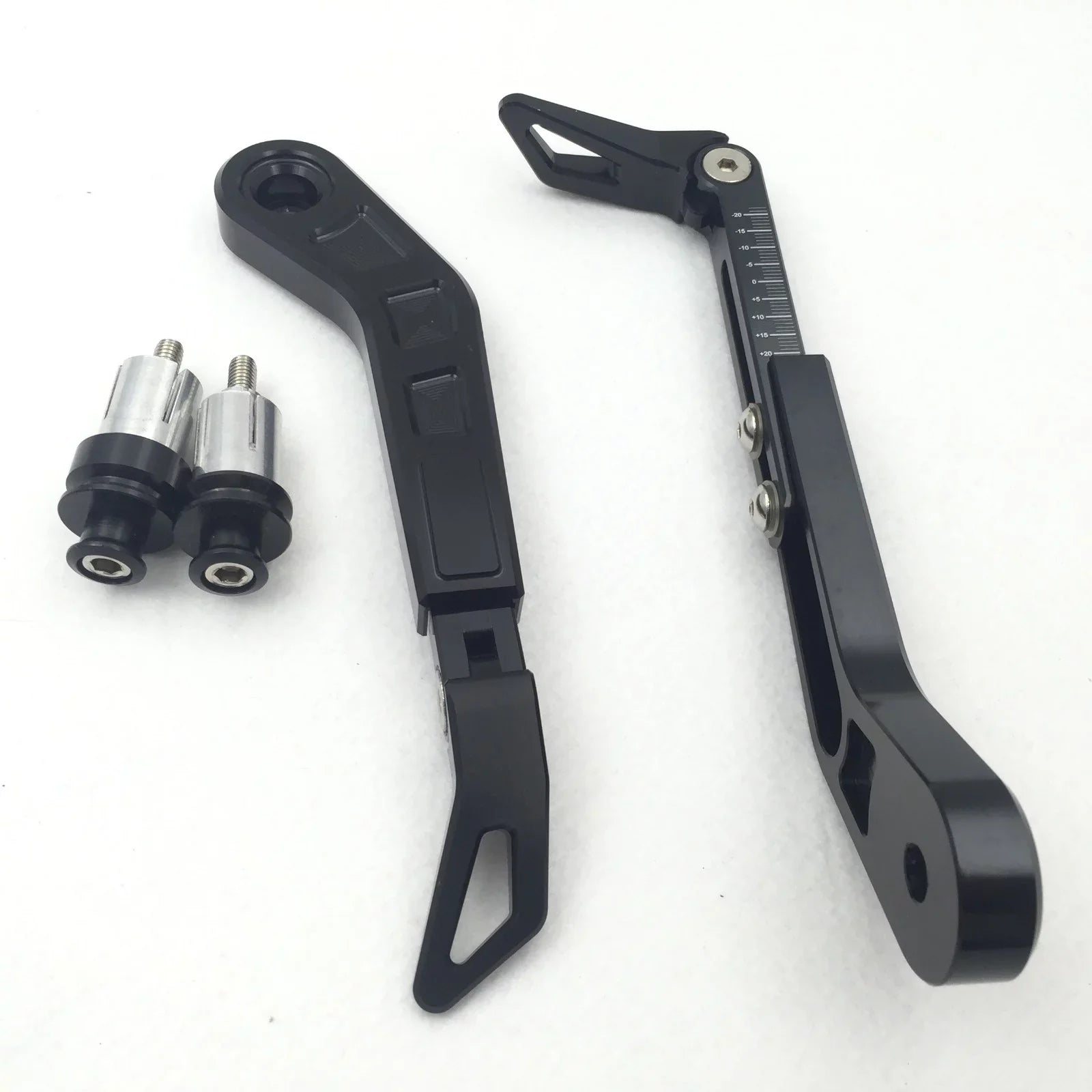 For CNC Protect Suzuki Guard SXR Black (22mm) GSXR ZX Pro Ninja ZZR Adjustable Levers GSX Length Angle Proguard Protector Kawasaki Hayabusa KTM 7/8" RM DR Motorcycle HTT-MOTOR Brake Clutch