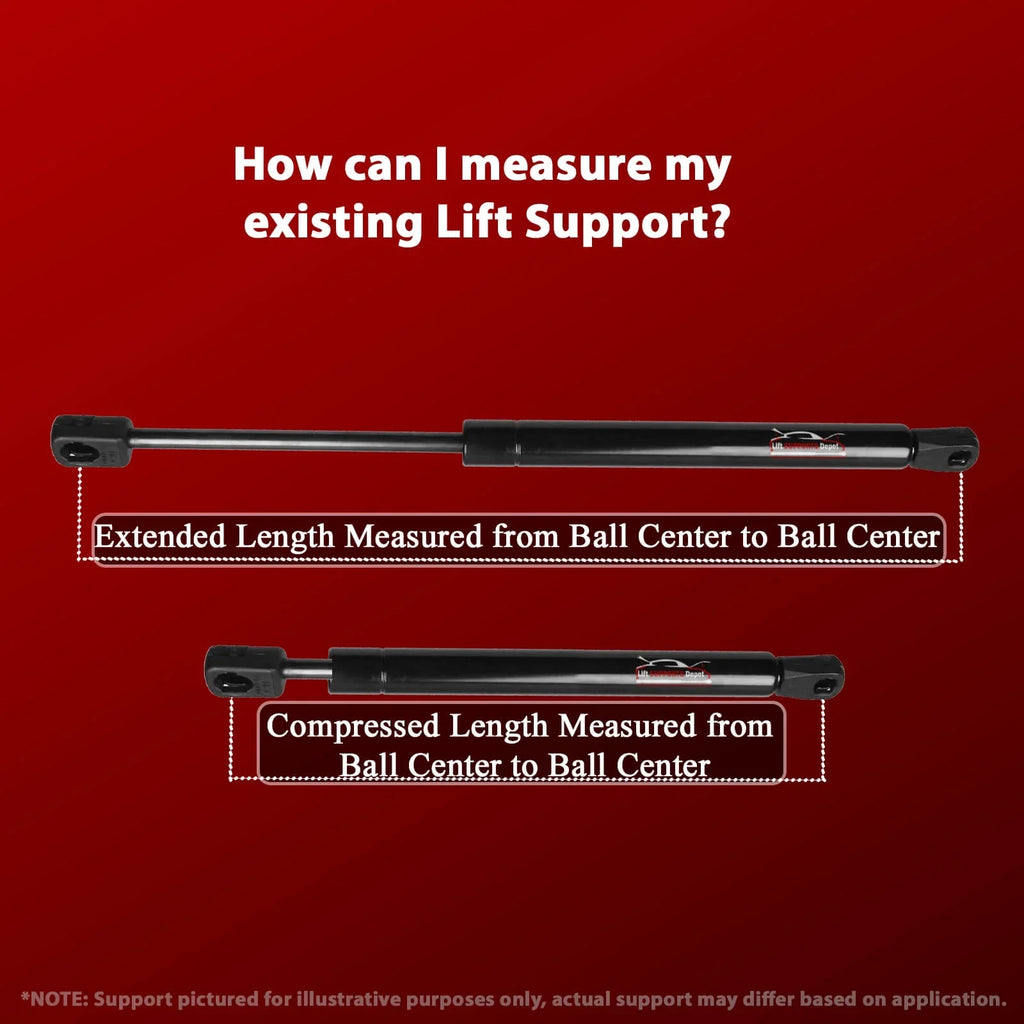PM3864-a 2015 Supports 2016 - Mustang Compatible Lift Spoiler. Qty 2021 Shock 2022 to 2017 2020 Gas Trunk with 2018 W/O 2 Lift 2019 Depot Supports