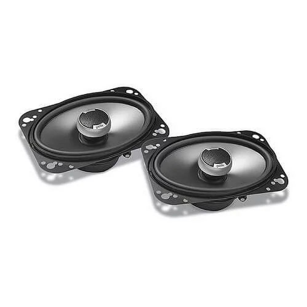 Audio Stereo 2-Way Car/Marine Coax 4 2) Polk DB461 135W Speakers 6 4x6" x