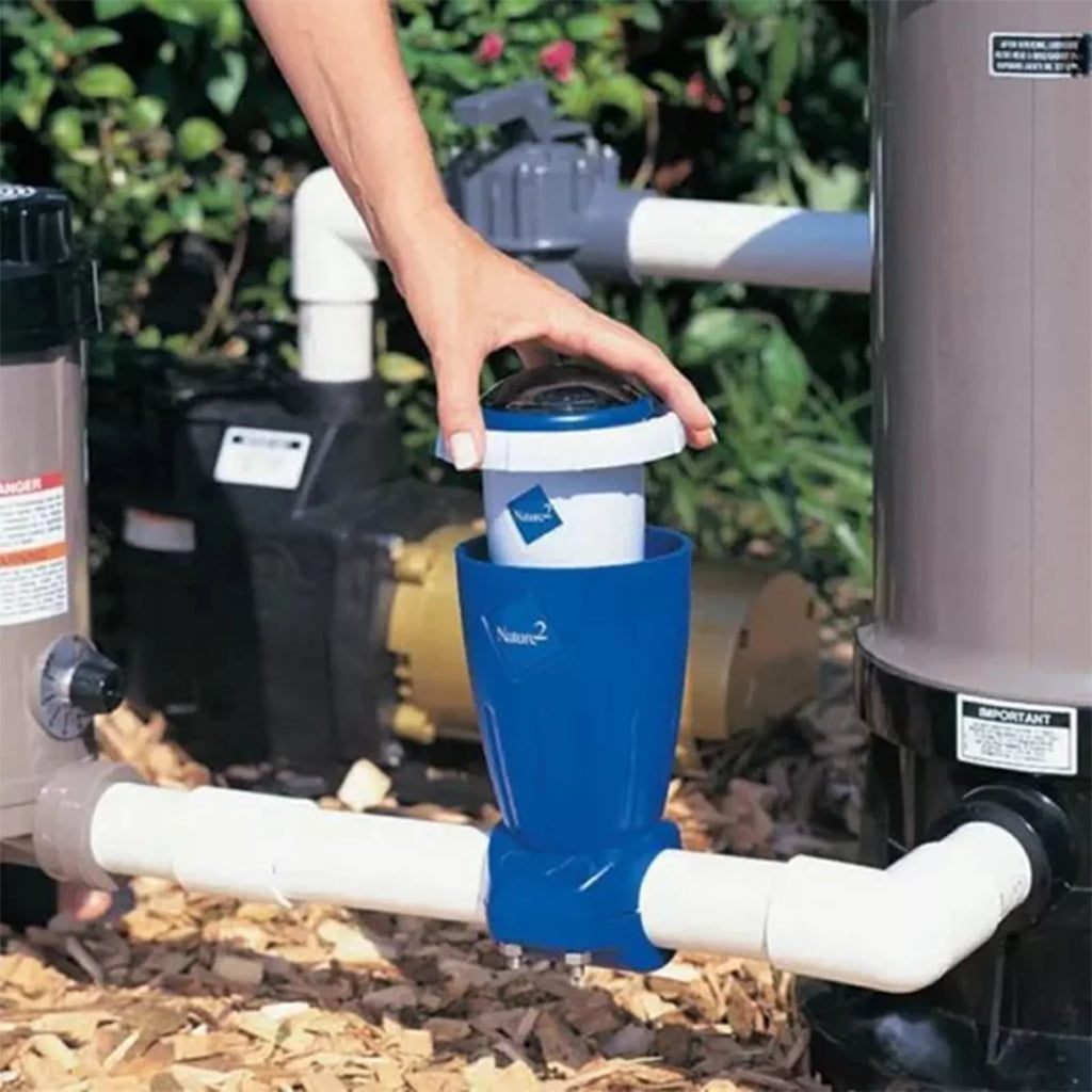 Sanitizer Above/In Pool Express Vessel Ground Mineral Cartridge NATURE2 W28175